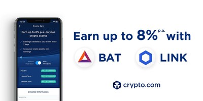 Crypto Earn Now Earn 8 P A On Bat Link Deposits Nachricht - 